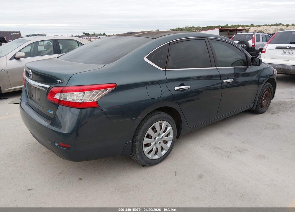 2014 NISSAN SENTRA SV VIN: 3N1AB7AP3EY315846