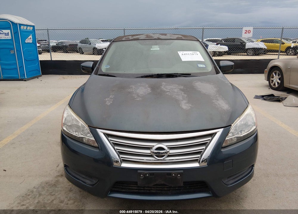 2014 NISSAN SENTRA SV VIN: 3N1AB7AP3EY315846