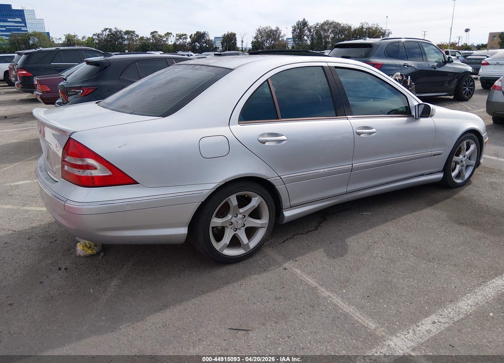 2007 MERCEDES-BENZ C 230 SPORT VIN: WDBRF52H67F890631