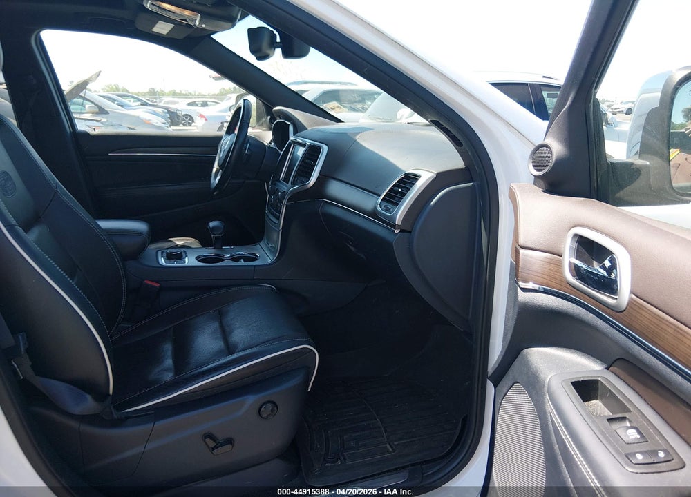 2014 JEEP GRAND CHEROKEE OVERLAND VIN: 1C4RJFCGXEC572697