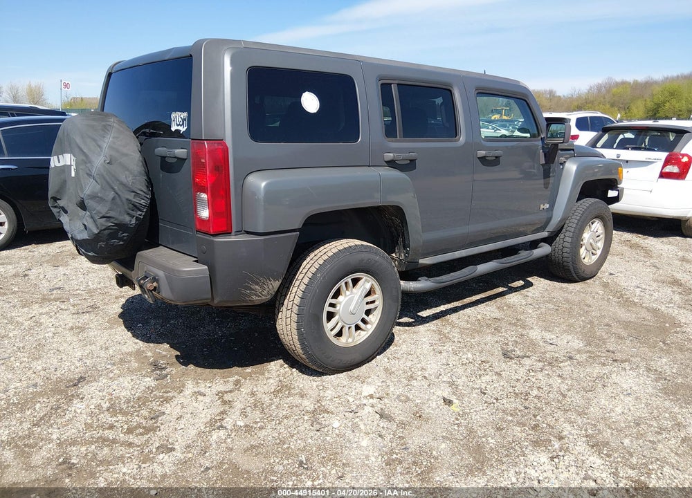 2008 HUMMER H3 SUV VIN: 5GTEN13E388171674