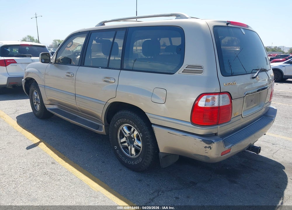2000 LEXUS LX 470 VIN: JT6HT00W6Y0117776