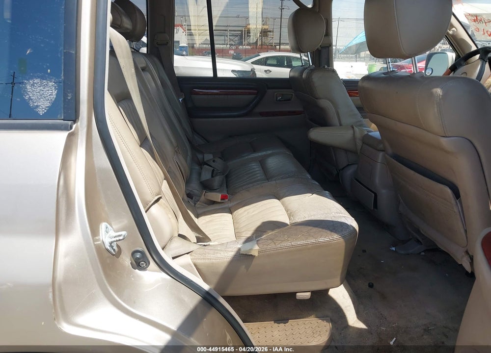 2000 LEXUS LX 470 VIN: JT6HT00W6Y0117776