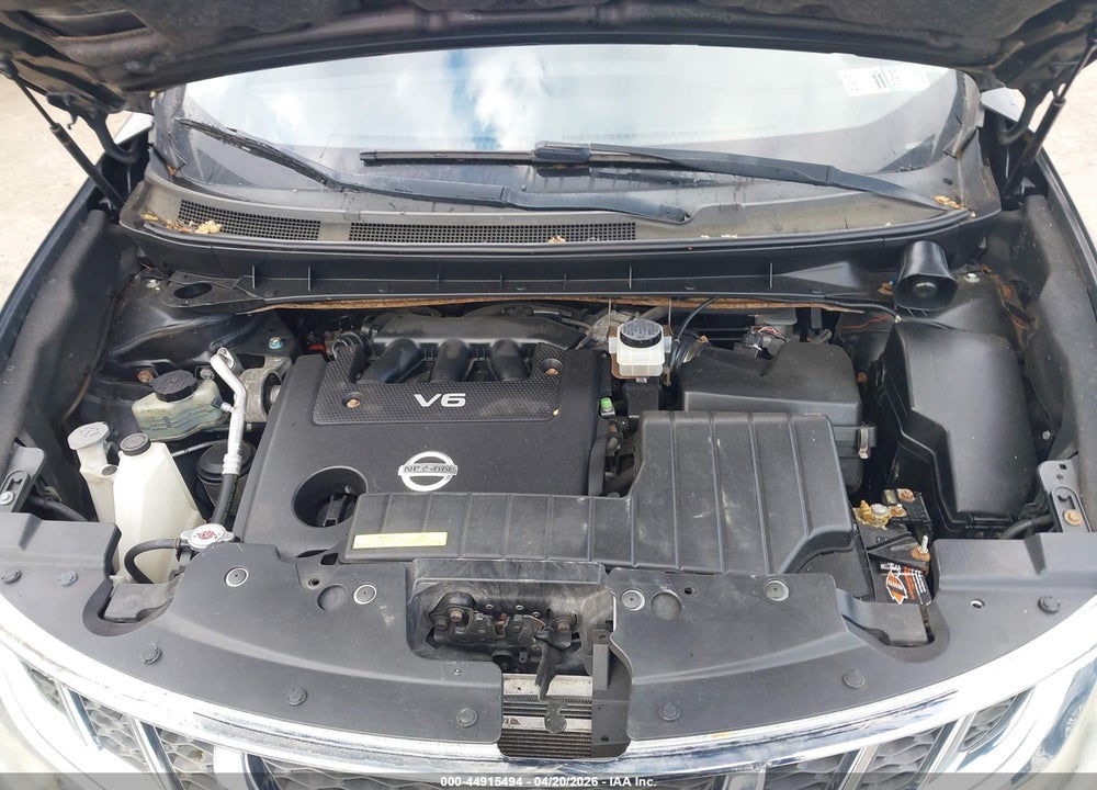 2012 NISSAN MURANO S VIN: JN8AZ1MW4CW205924