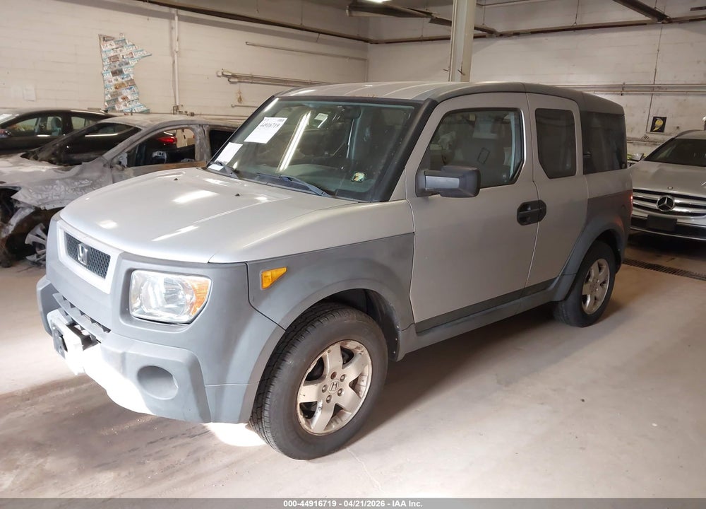2004 HONDA ELEMENT EX VIN: 5J6YH28534L032883
