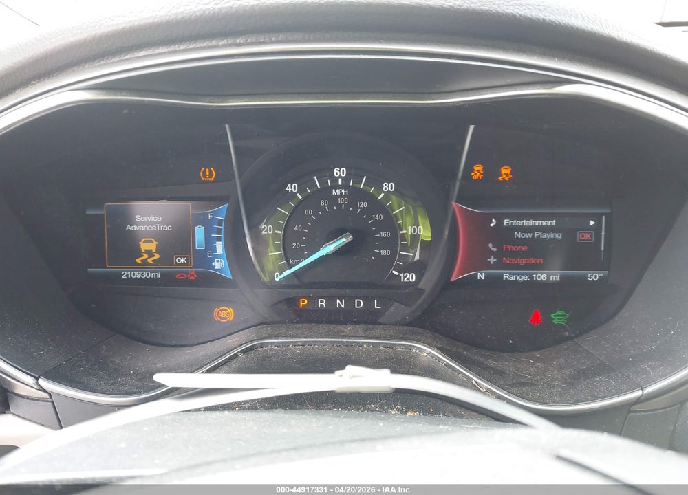 2017 FORD FUSION HYBRID SE VIN: 3FA6P0LU1HR240552