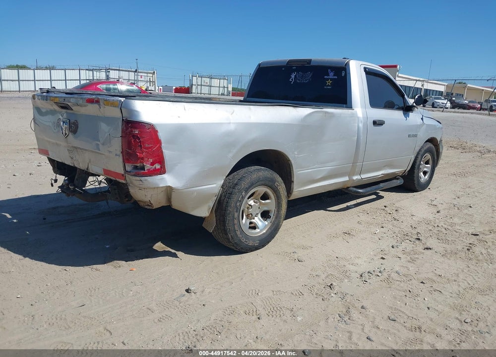 2010 DODGE RAM 1500 ST VIN: 3D7JB1EK4AG111572
