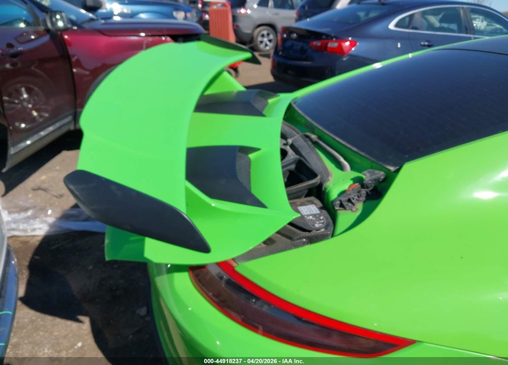 2018 PORSCHE 911 GT3 VIN: WP0AC2A95JS175760