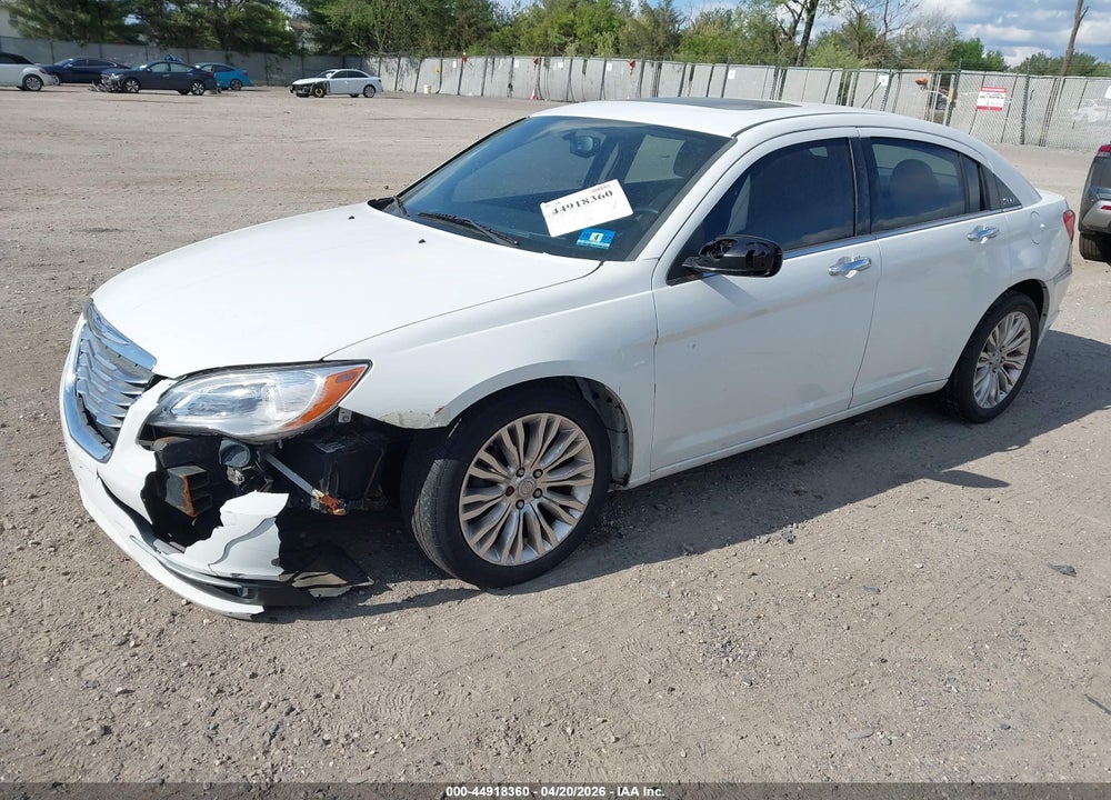 2011 CHRYSLER 200 LIMITED VIN: 1C3BC2FG5BN571980