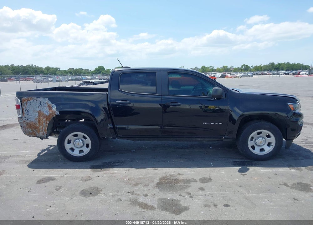 2022 CHEVROLET COLORADO 2WD WORK TRUCK VIN: 1GCGSBEA7N1107747