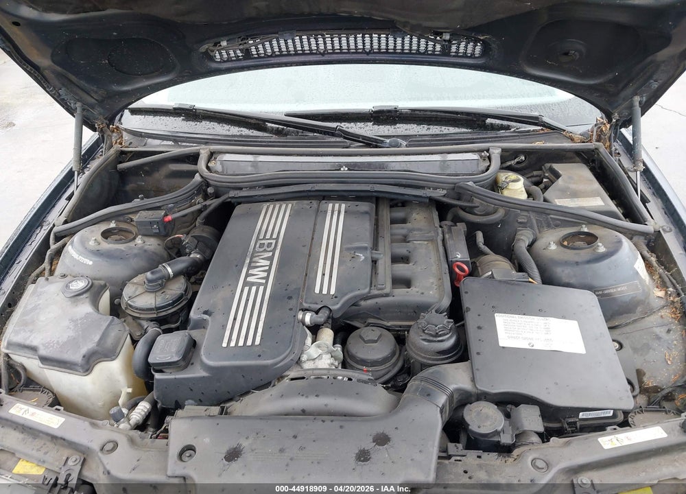 2004 BMW 325CI VIN: WBABV13404JT22178