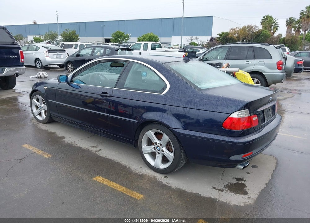2004 BMW 325CI VIN: WBABV13404JT22178