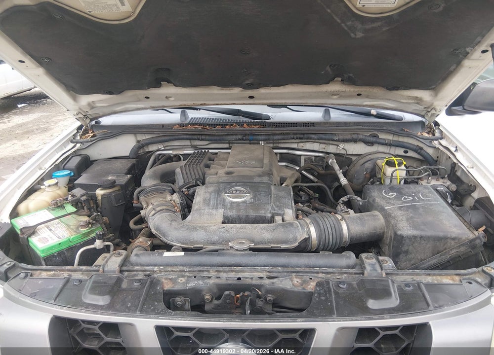 2005 NISSAN XTERRA S VIN: 5N1AN08W45C626120