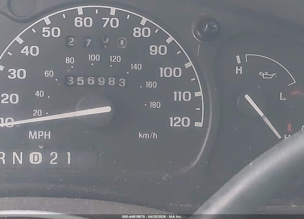 2002 FORD RANGER EDGE/TREMOR/XL/XLT VIN: 1FTYR14UX2PA31388