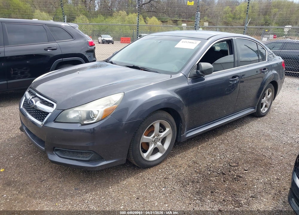 2013 SUBARU LEGACY 2.5I VIN: 4S3BMCA62D3046189