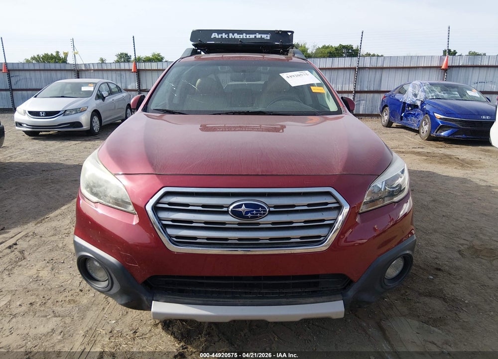 2016 SUBARU OUTBACK 3.6R LIMITED VIN: 4S4BSENC4G3225691