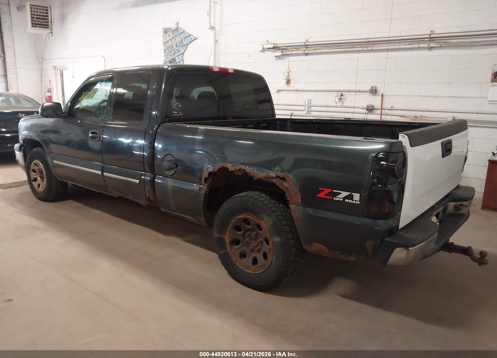 2005 CHEVROLET SILVERADO 1500 Z71 VIN: 1GCEK19Z35Z107246