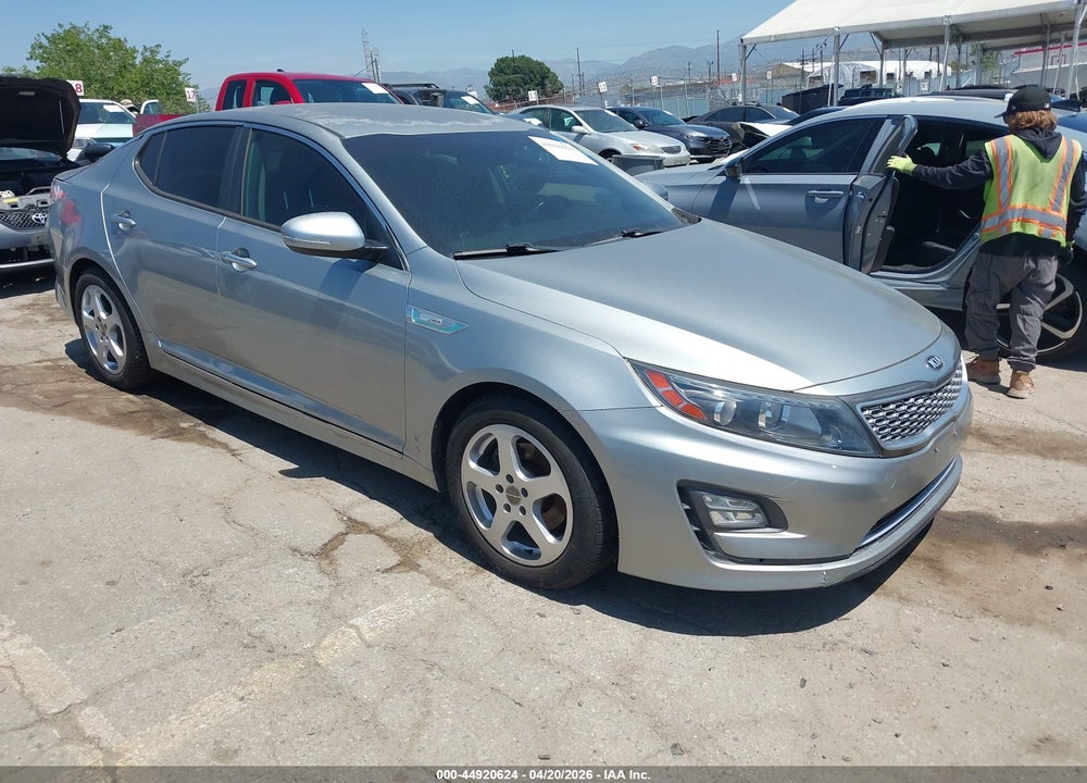 2014 KIA OPTIMA HYBRID EX VIN: KNAGN4AD4E5076448