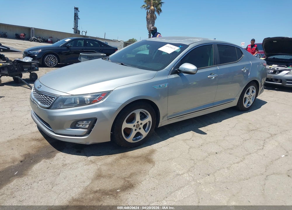 2014 KIA OPTIMA HYBRID EX VIN: KNAGN4AD4E5076448