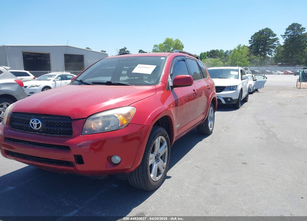 2008 TOYOTA RAV4 SPORT VIN: JTMZD32V185110589