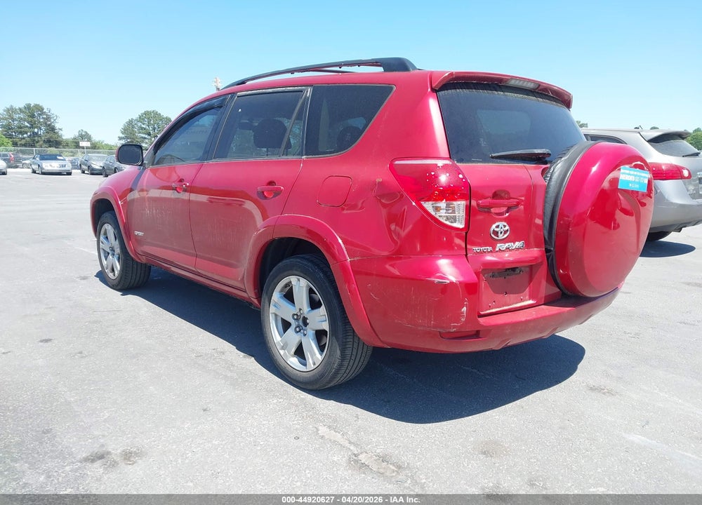 2008 TOYOTA RAV4 SPORT VIN: JTMZD32V185110589