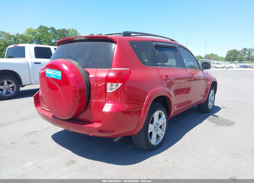 2008 TOYOTA RAV4 SPORT VIN: JTMZD32V185110589