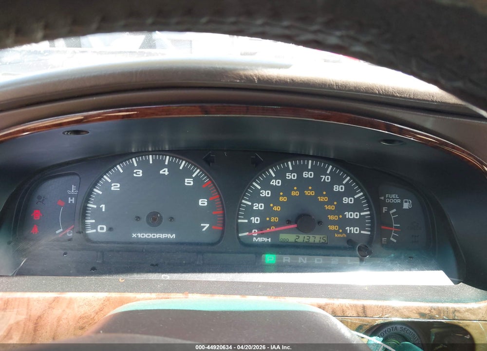1999 TOYOTA 4RUNNER LIMITED V6 VIN: JT3GN87R0X0099730
