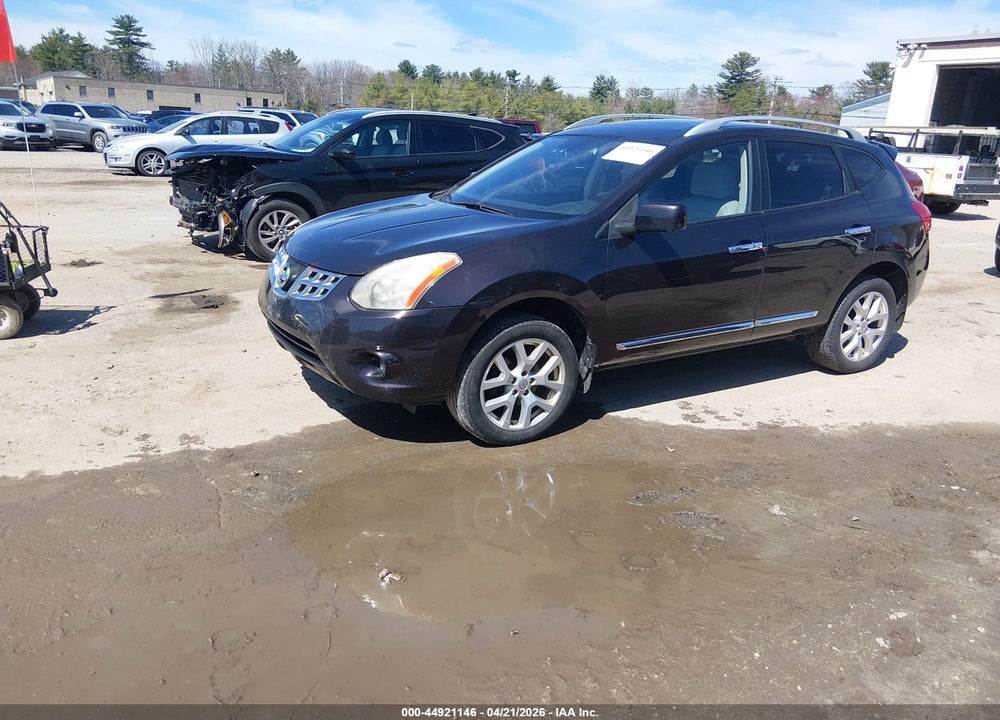 2013 NISSAN ROGUE SL VIN: JN8AS5MV7DW624841