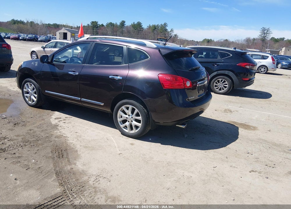 2013 NISSAN ROGUE SL VIN: JN8AS5MV7DW624841