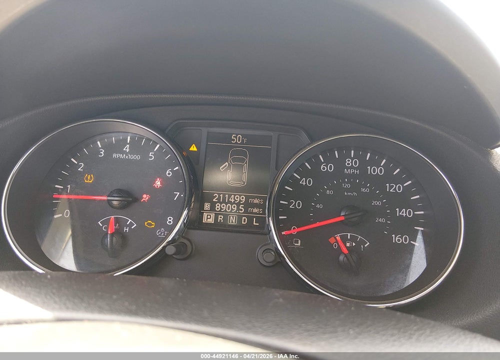 2013 NISSAN ROGUE SL VIN: JN8AS5MV7DW624841
