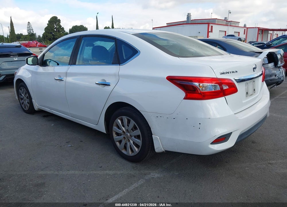 2017 NISSAN SENTRA S VIN: 3N1AB7AP9HY251137
