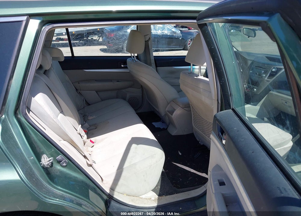 2012 SUBARU OUTBACK 2.5I VIN: 4S4BRCAC2C3215631