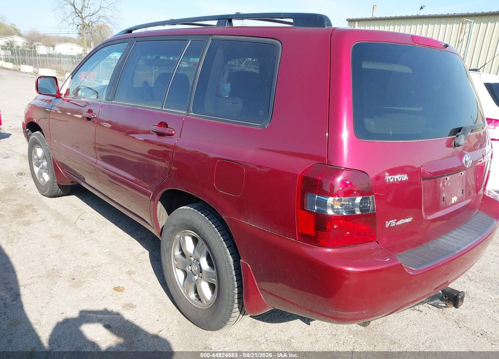 2006 TOYOTA HIGHLANDER V6 VIN: JTEEP21A760158067
