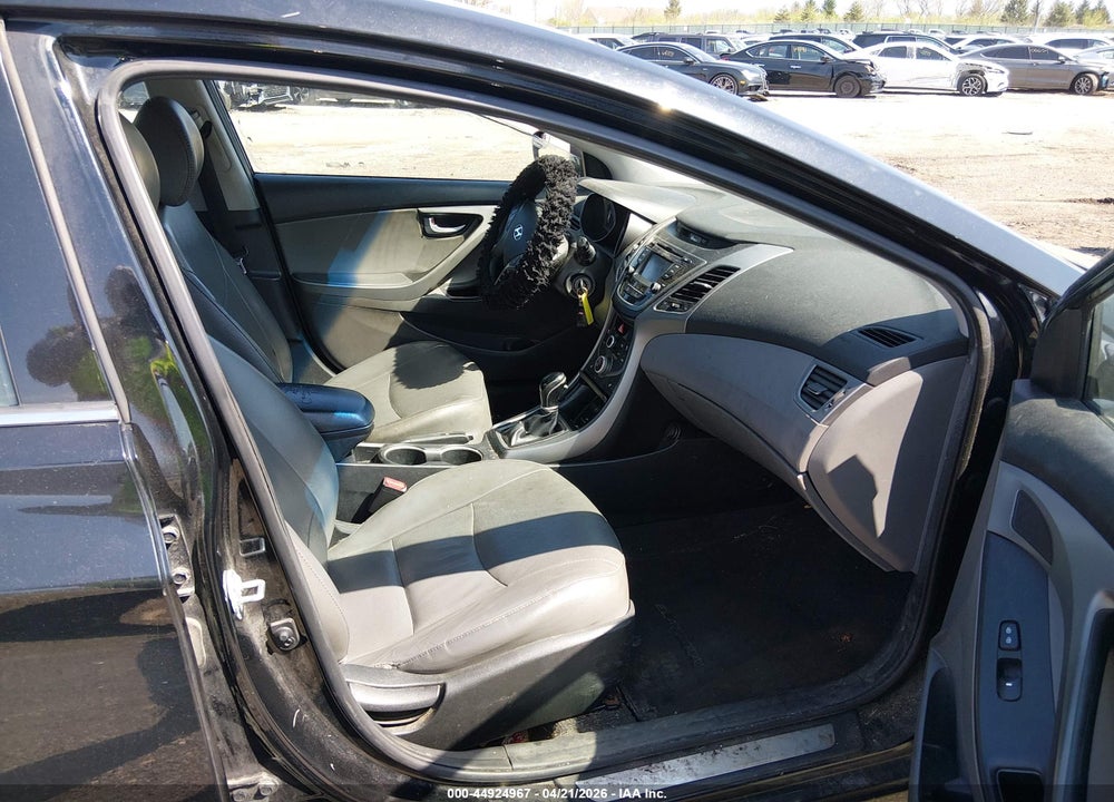 2014 HYUNDAI ELANTRA LIMITED VIN: 5NPDH4AE9EH507128