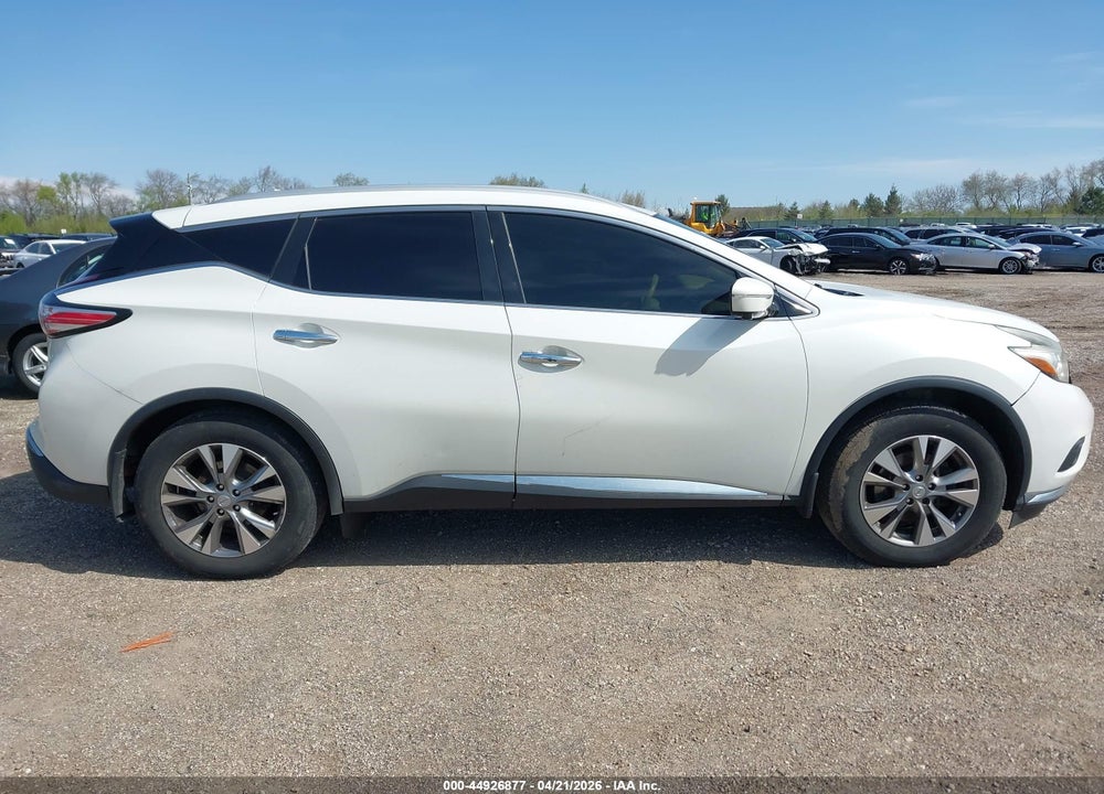 2015 NISSAN MURANO SL VIN: 5N1AZ2MHXFN210005