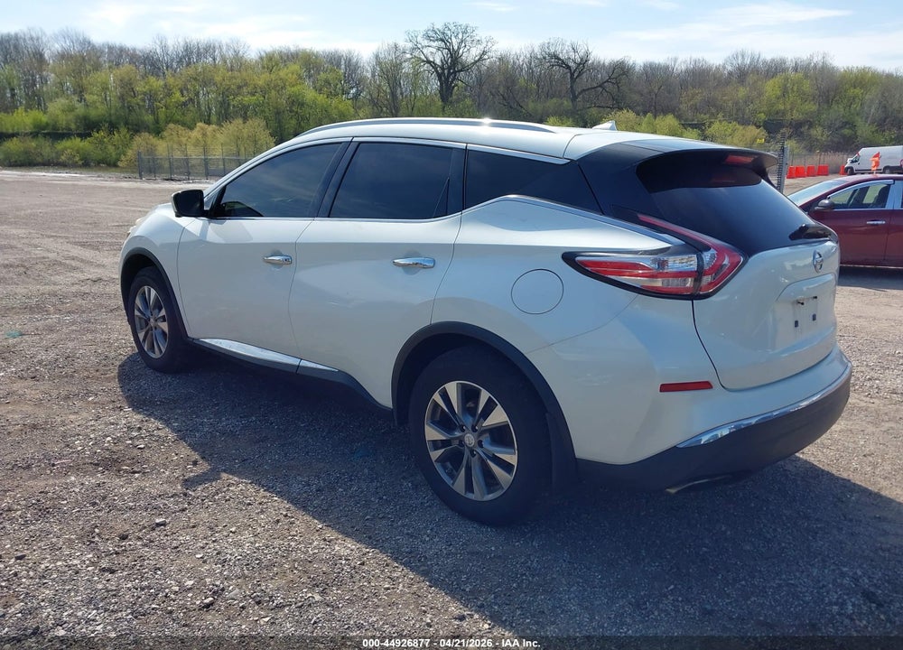 2015 NISSAN MURANO SL VIN: 5N1AZ2MHXFN210005