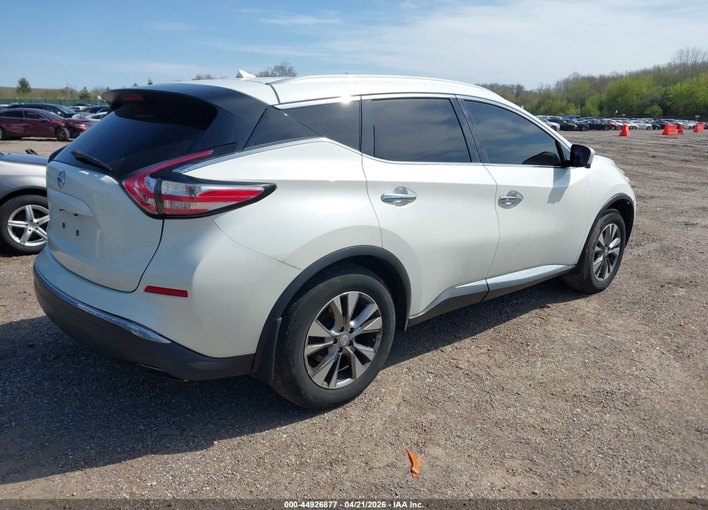 2015 NISSAN MURANO SL VIN: 5N1AZ2MHXFN210005