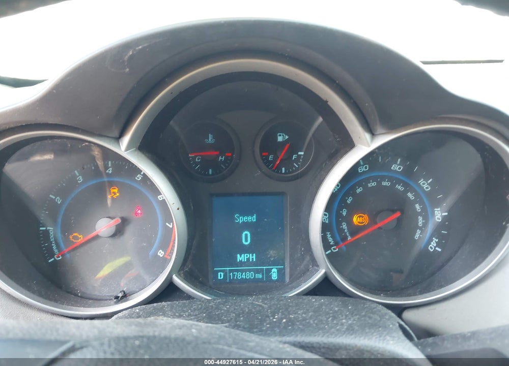 2012 CHEVROLET CRUZE ECO VIN: 1G1PJ5SCXC7231556