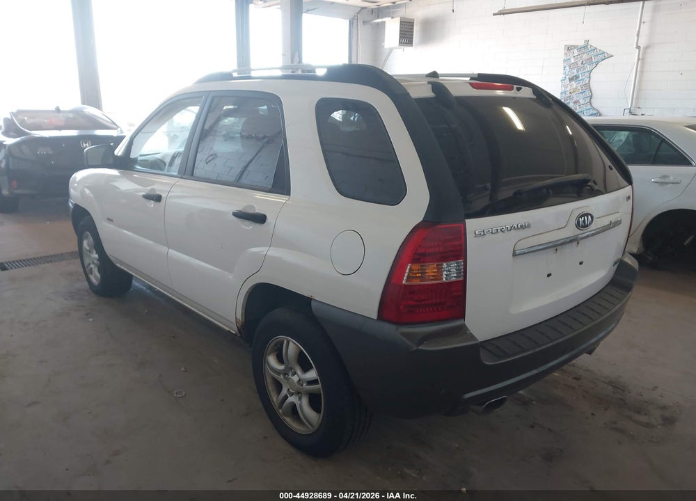 2008 KIA SPORTAGE LX V6 VIN: KNDJE723087480341