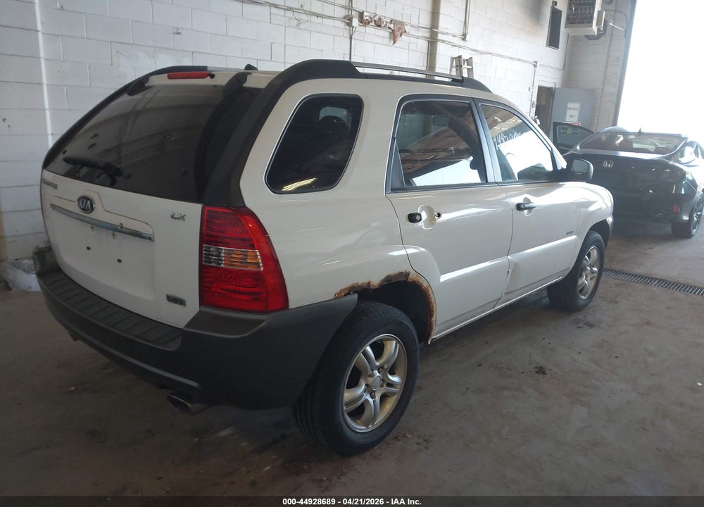 2008 KIA SPORTAGE LX V6 VIN: KNDJE723087480341