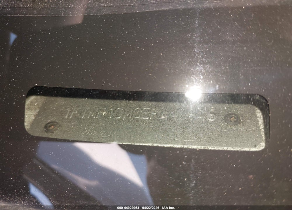 2014 FORD F-150 XL VIN: 1FTMF1CM0EFA48946