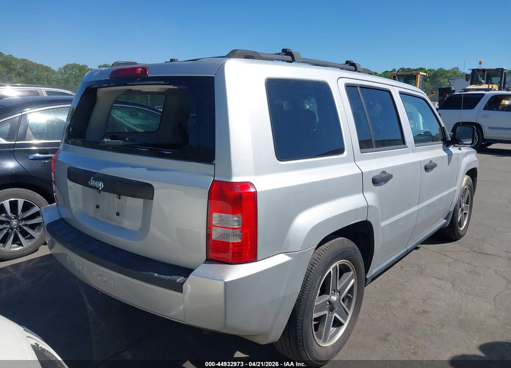 2009 JEEP PATRIOT SPORT VIN: 1J4FT28BX9D183443