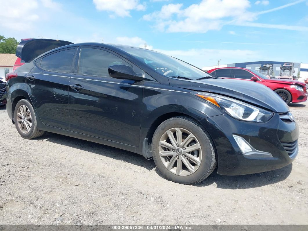 HYUNDAI ELANTRA 2016