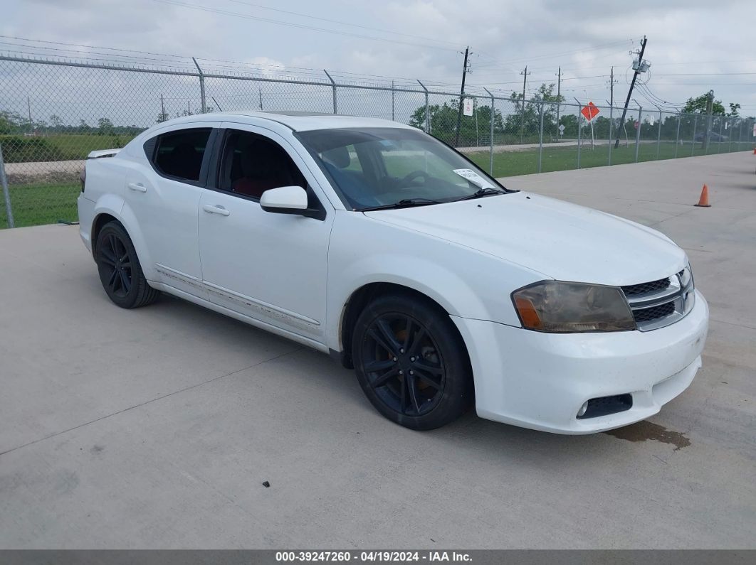 DODGE AVENGER 2012