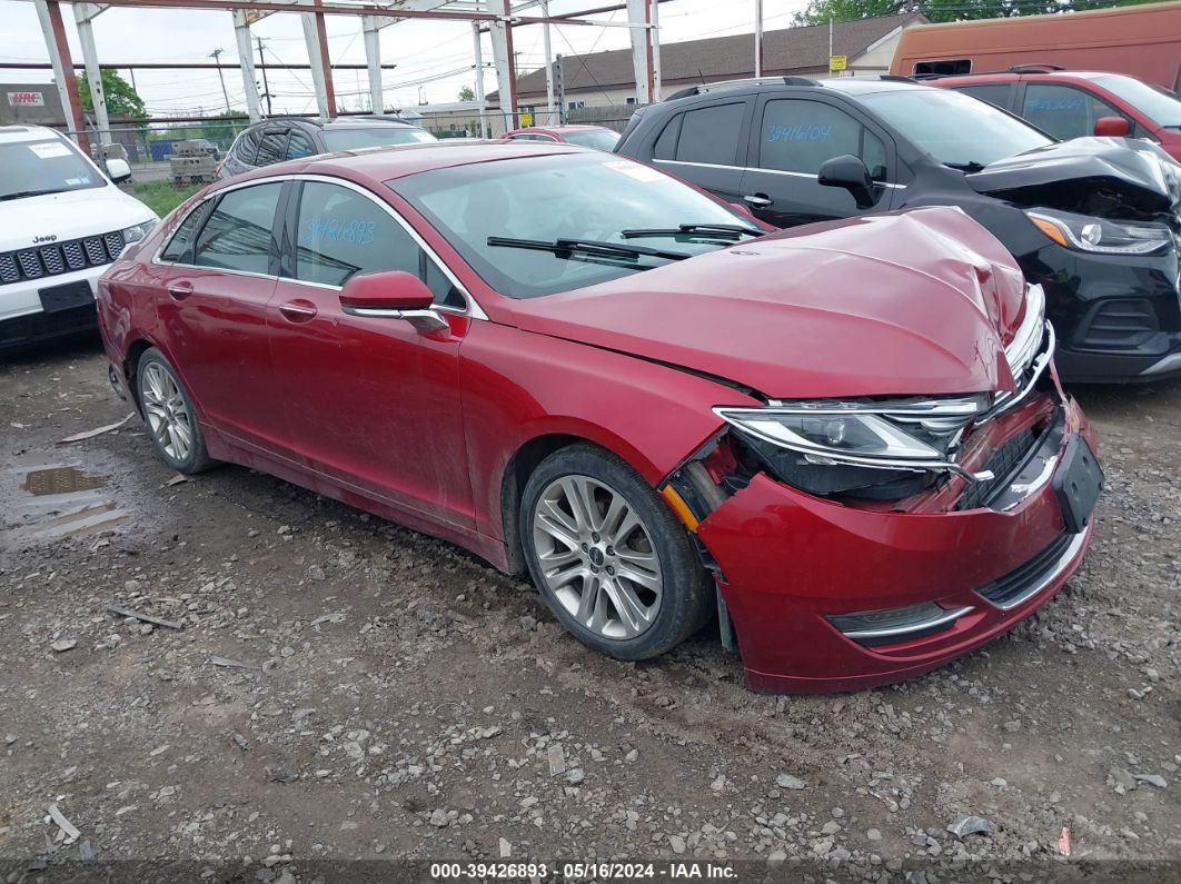 LINCOLN MKZ HYBRID 2016