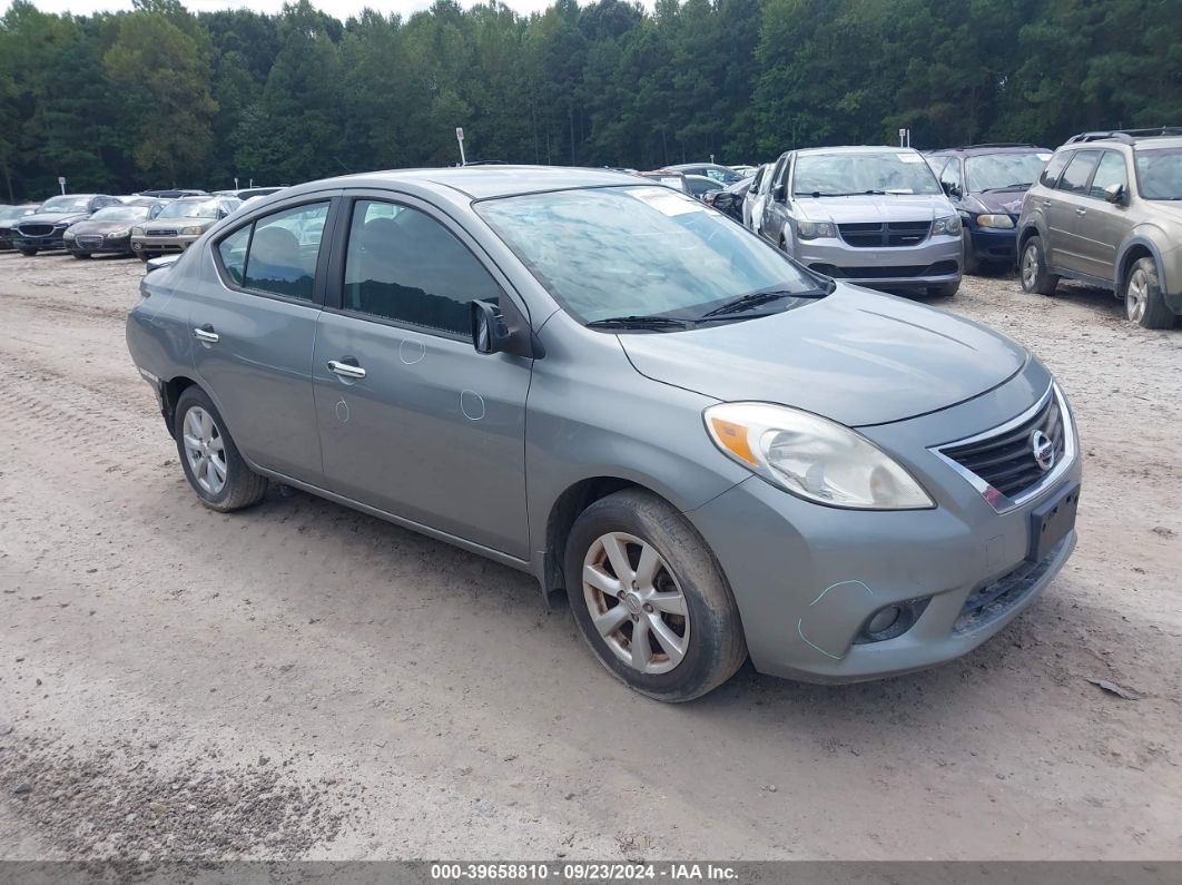 NISSAN VERSA 2013