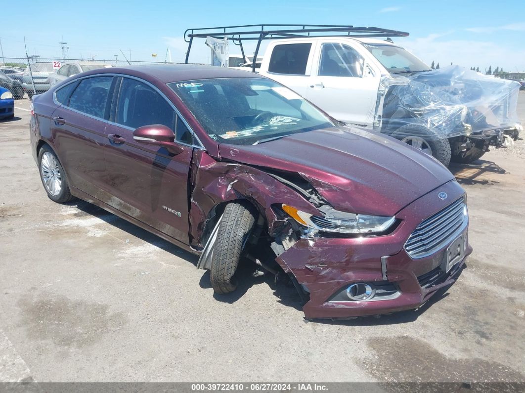 FORD FUSION HYBRID 2013