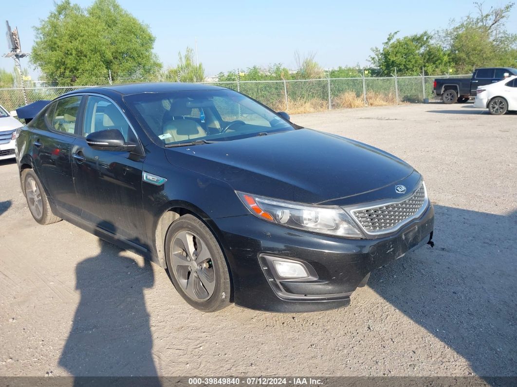 KIA OPTIMA HYBRID 2014