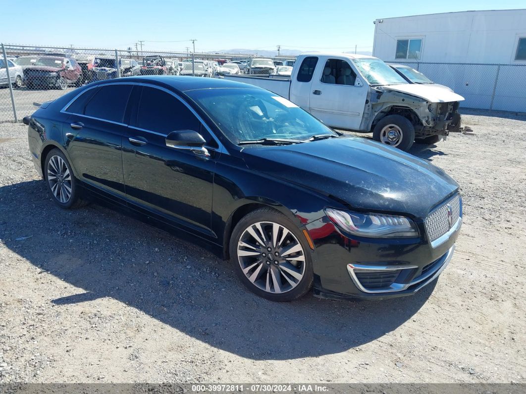 LINCOLN MKZ HYBRID 2017