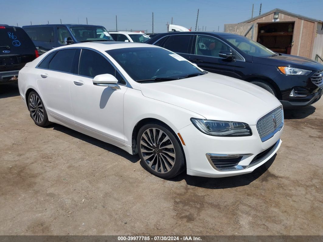 LINCOLN MKZ 2017